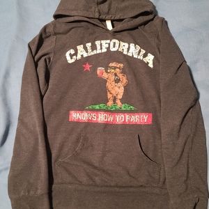 Juniors/kids pullover hoodie sweater sz s/m